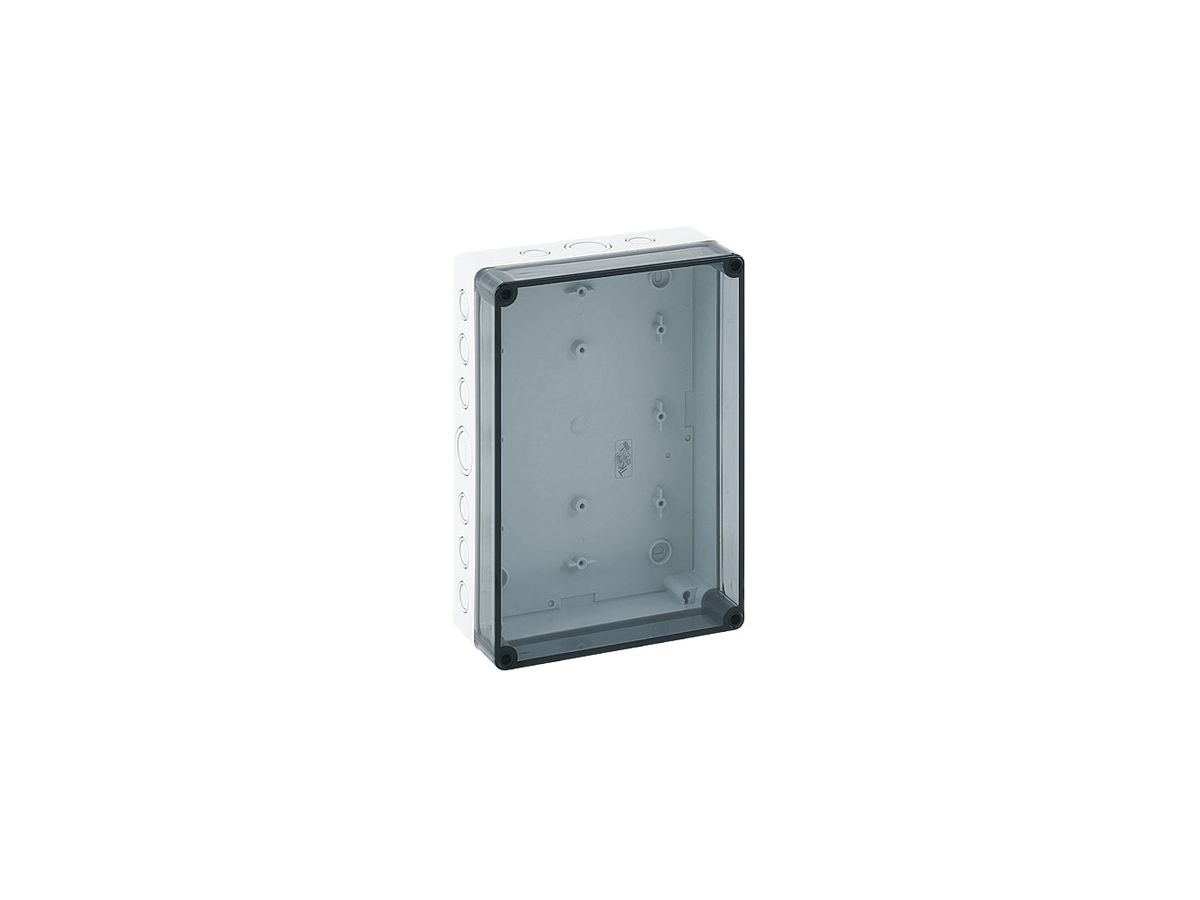 Apparategehäuse PC 2518-8f-tm IP66 254×180×84mm
