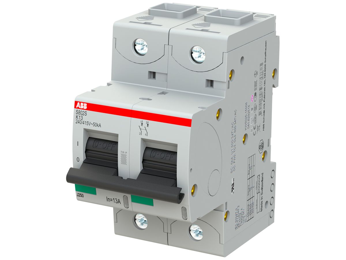 Leitungsschutzschalter ABB S802S-K 13A 50kA