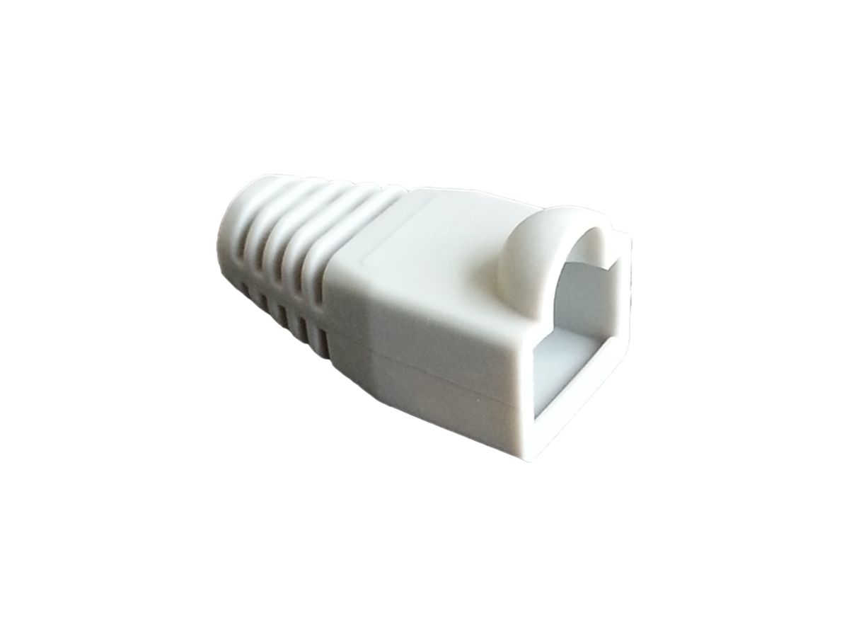 Knickschutztülle beige, für Stecker RJ45, gerade