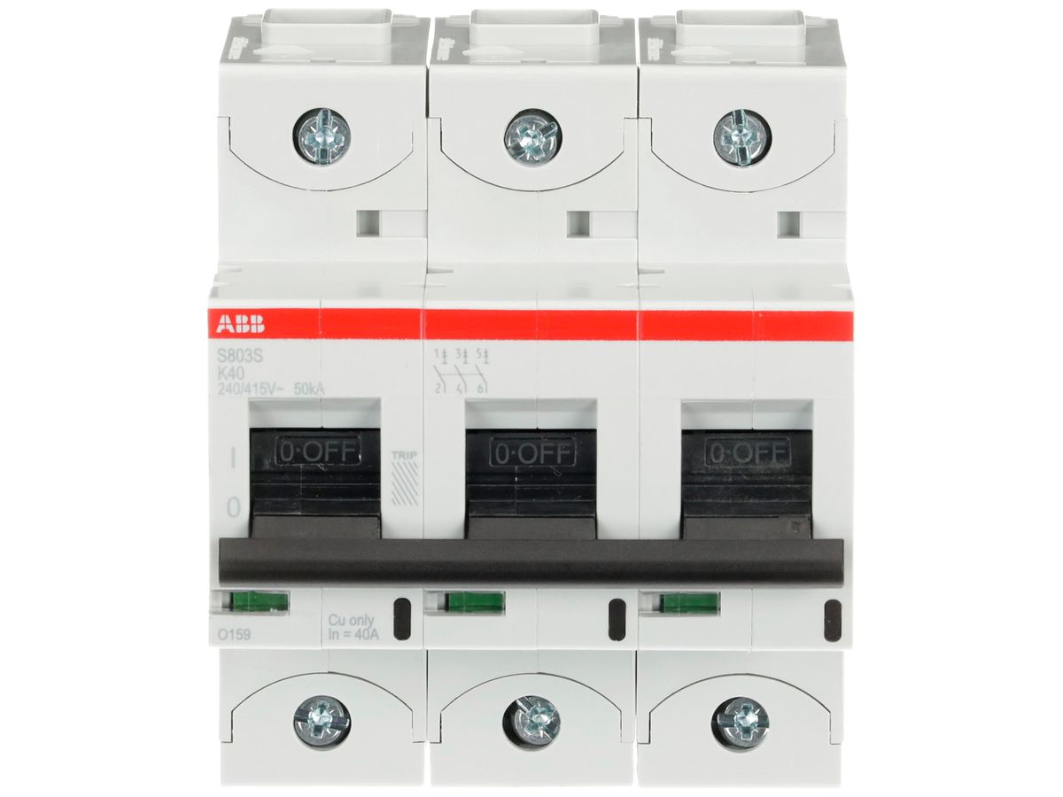 Leitungsschutzschalter ABB S803S-K 40A 50kA