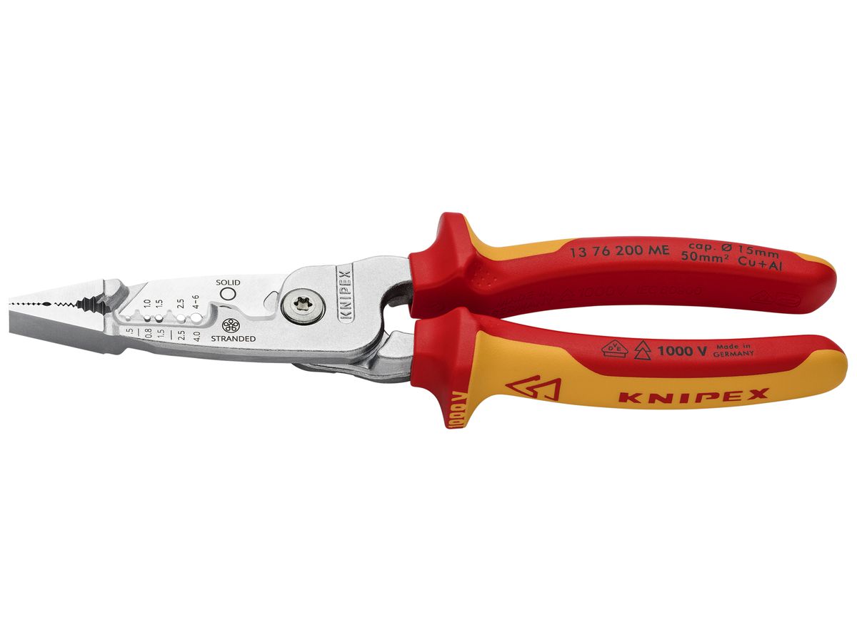 Abmantelungszange KNIPEX WireStripper VDE 0.5…6mm² 200mm