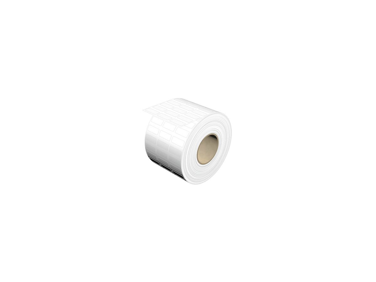 Etikette Weidmüller THM MT30X selbstklebend 20×8mm Polyester weiss