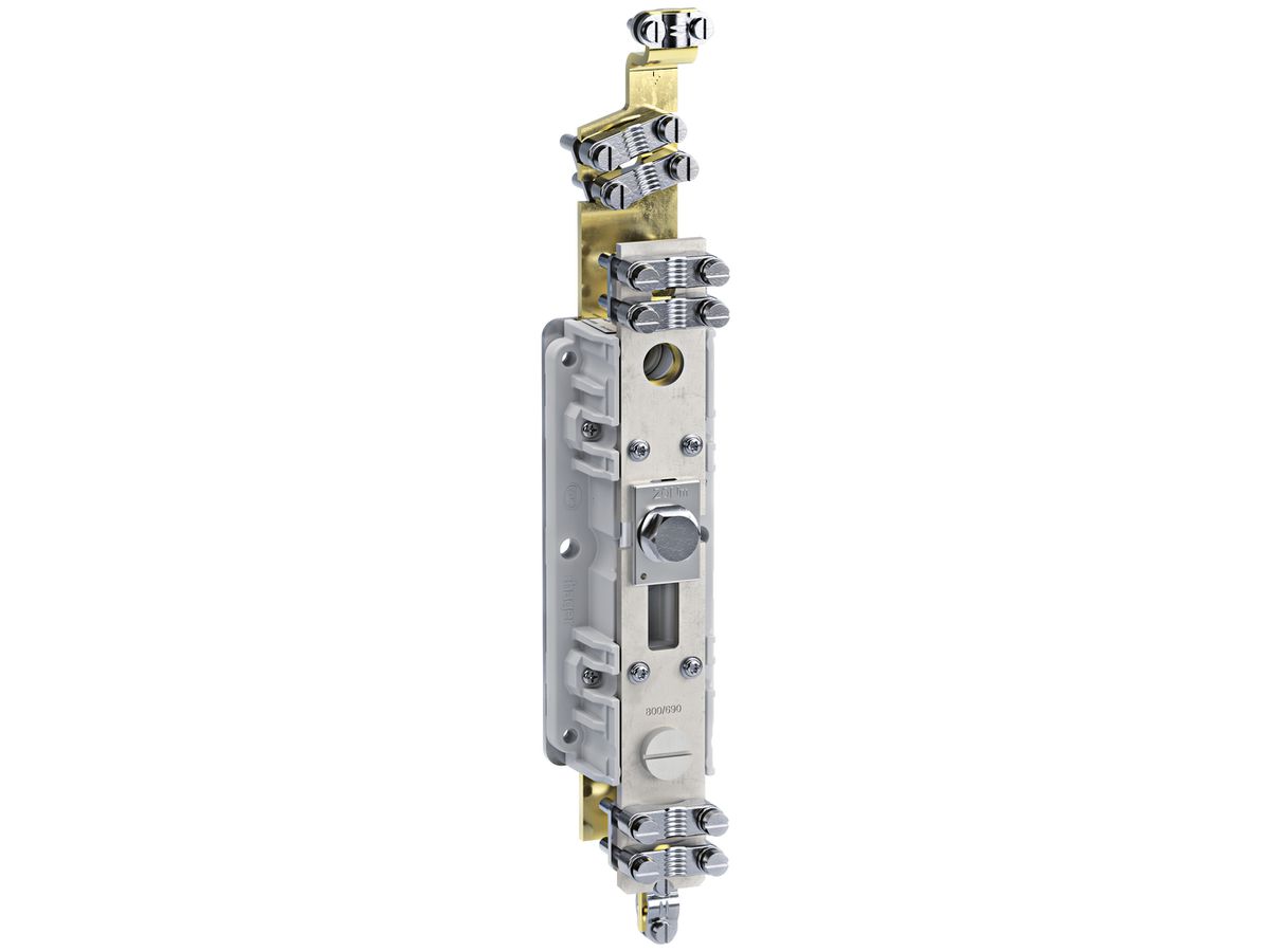 Neutralleitertrenner NH Hager 800A für Übergang von TN-C in TN-S
