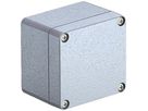 Leergehäuse BET Mx SGR 80×75×57mm Alu IP66 silbergrau