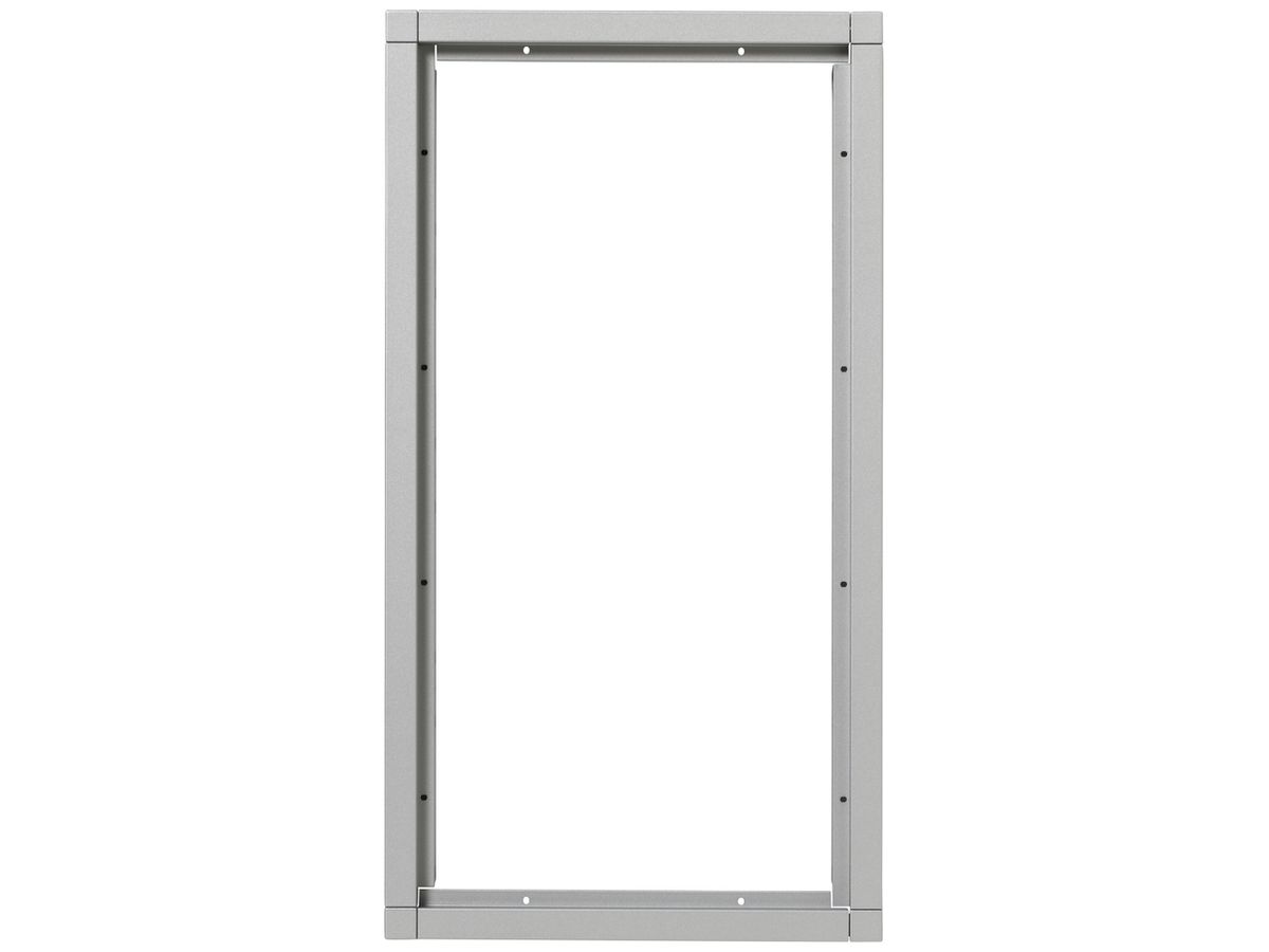 AP-Rahmen Siedle 8× 431×231×38mm silber