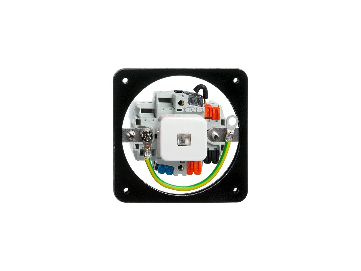 Druckschalter S3 FH LED grün