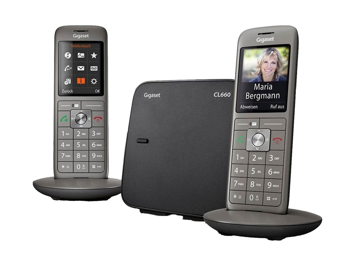 Set Telefon schnurlos Gigaset CL660 Duo