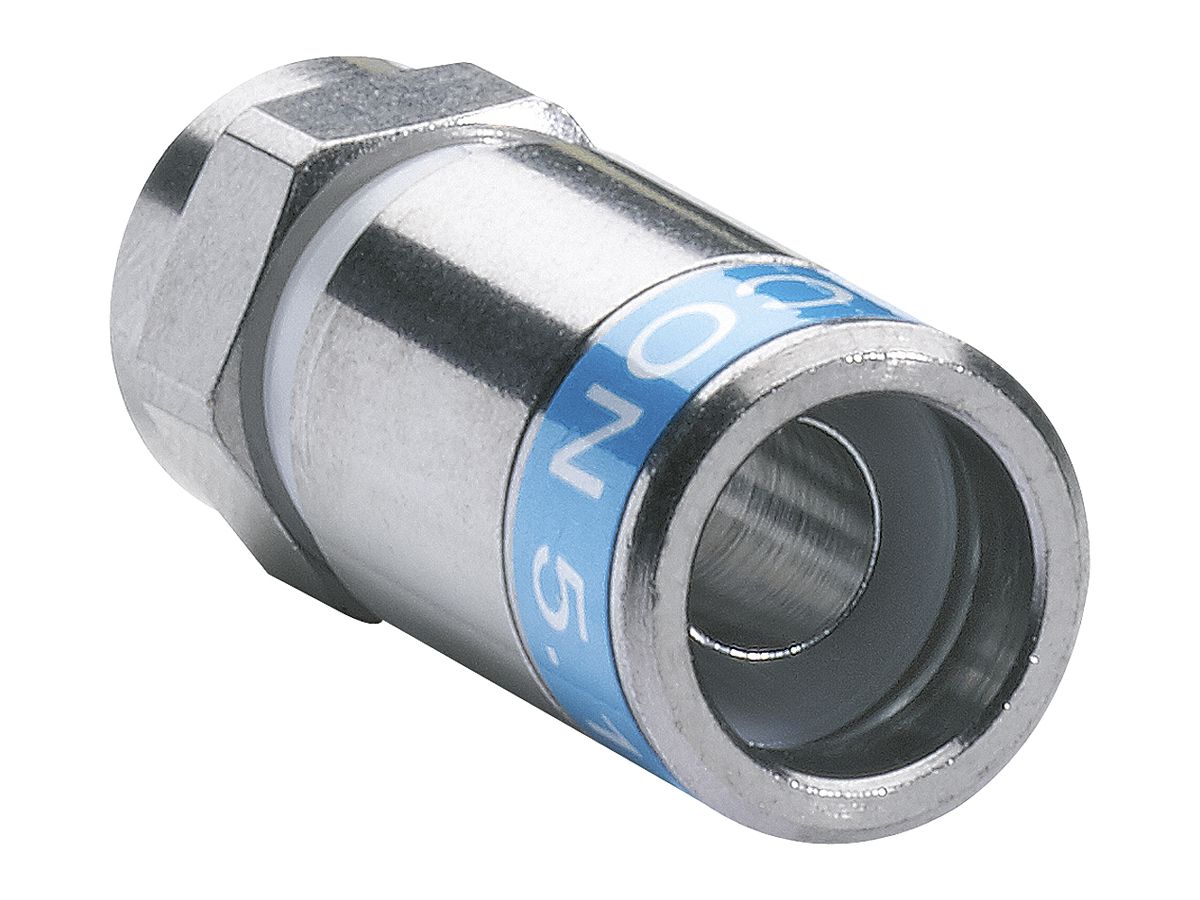 F-Stecker Hager HMS Compression cablecom