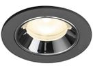 LED-Downlight SLV NUMINOS XS 6.9W 1000lm 4000K WB DALI Ø55 sz/cr