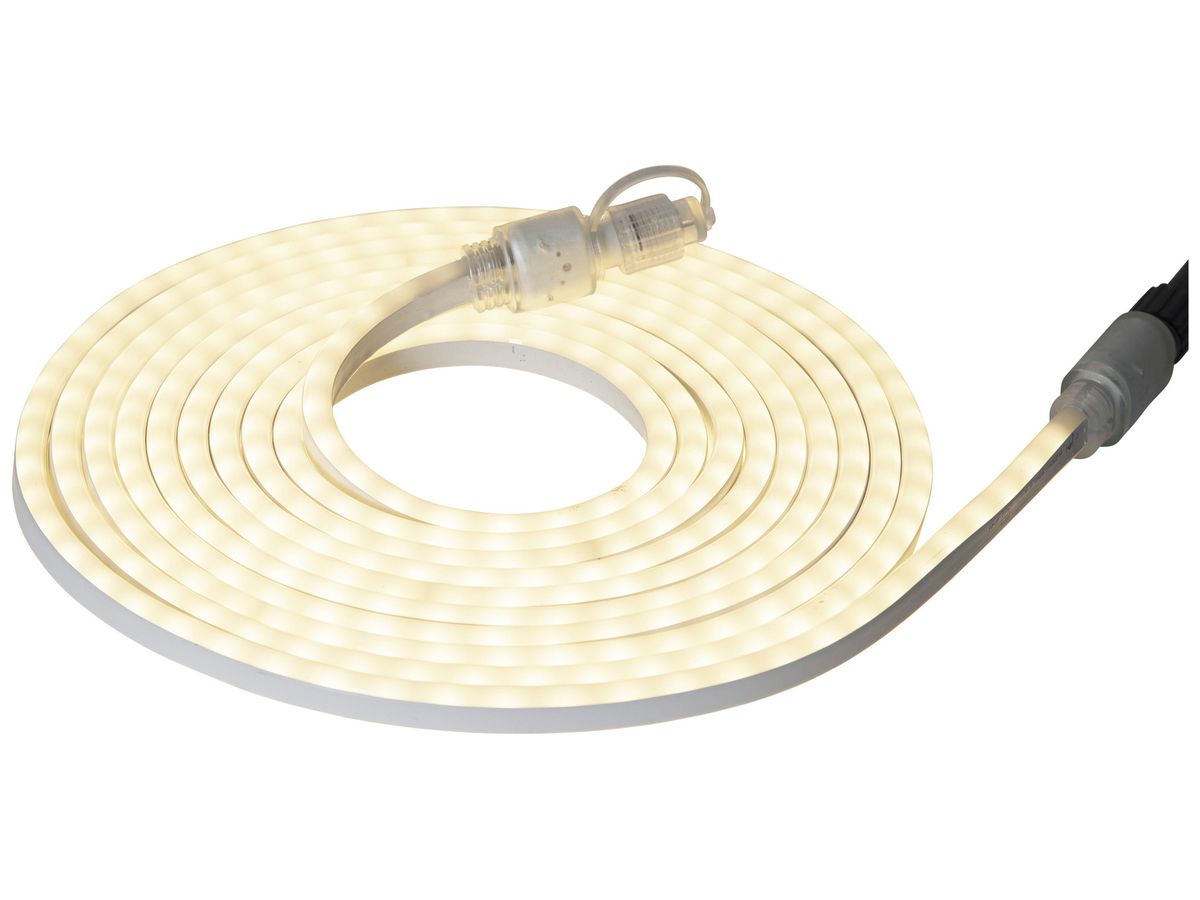 Lichtschlauch NEON System LED Extra, 6m×9mm, 16W, 360 LED, warmweiss