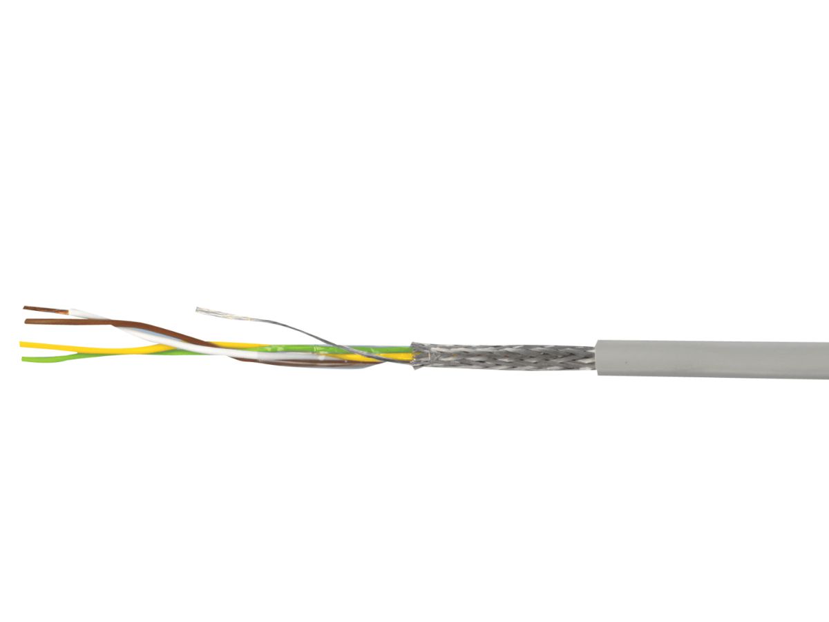 Li2YCH-TP DIN 2x2x0.75 mm2 grau - halogenfrei Eca