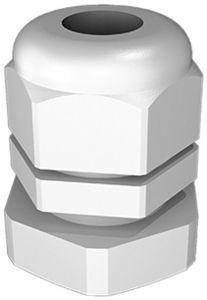 Grau mit Gegenmutter