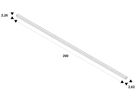 AP-Stromschiene SLV TRACK 48V 1Ph Aluminium weiss 2000mm