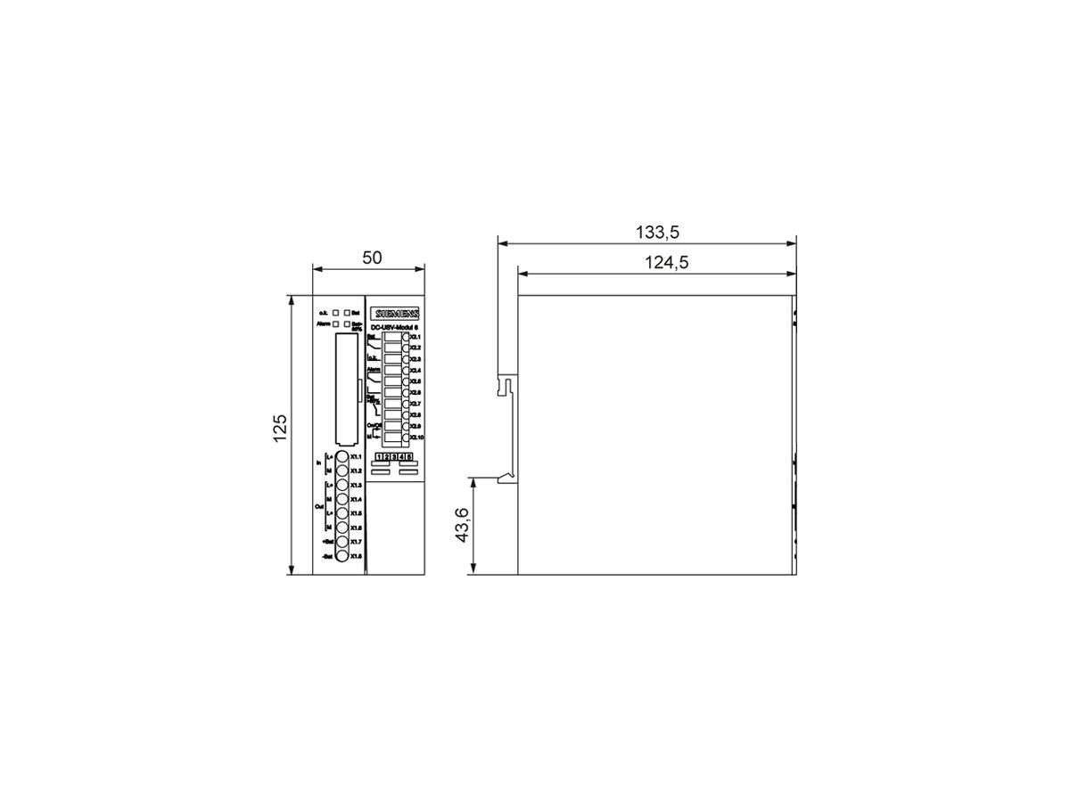 Stromversorgung SITOP DC-USV 24VDC/15A ohne Schnittstelle