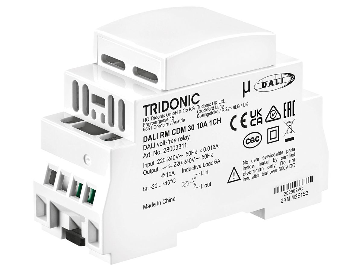 Steuermodul Tridonic RM CDM 30 10A 1CH