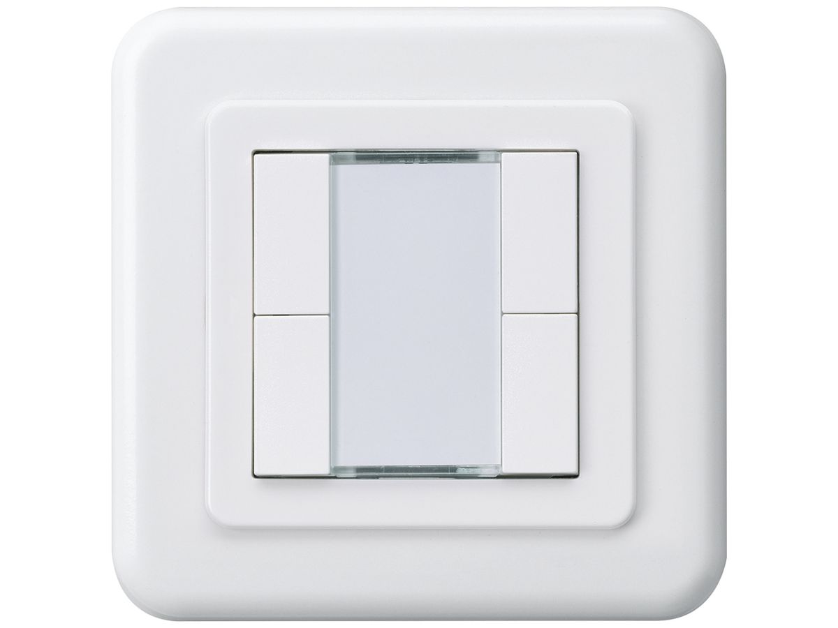 UP-Taster Hager basico C KNX 4-fach weiss