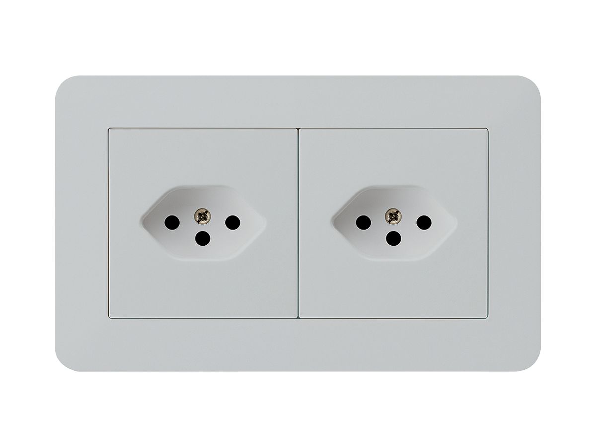 UP-Kombination kallysto.trend Gr.I-I horizontal 2×Typ 13 lichtgrau