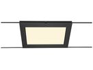 LED-Downlight SLV TENSEO PLYTTA RECTANGULAR 9.8W 750lm 2700K 240×175mm schwarz