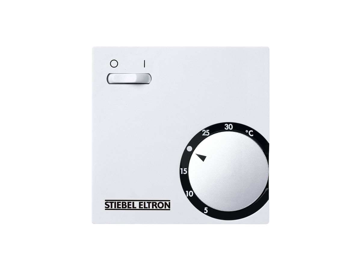 Temperaturregler Stiebel Eltron RTA-S2, 5…30°C, 230V, 10A, 0-I, weiss