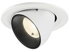 LED-Downlight SLV NUMINOS GIMBLE S 6.7W 1050lm 4000K MB DALI Ø90 ws/sz