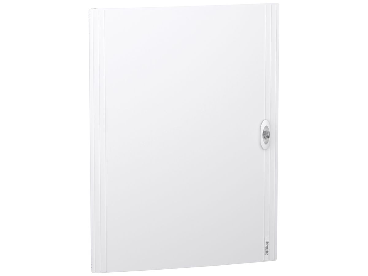 Tür SE PrismaSeT XS für 4×24TE voll Stahl weiss 550×750×20mm