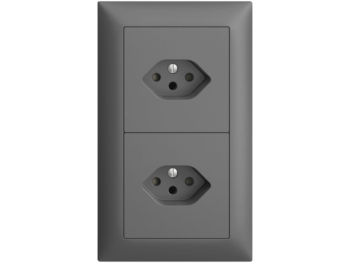 UP-Kombination I-I EDIZIOdue 2×T13 dunkelgrau