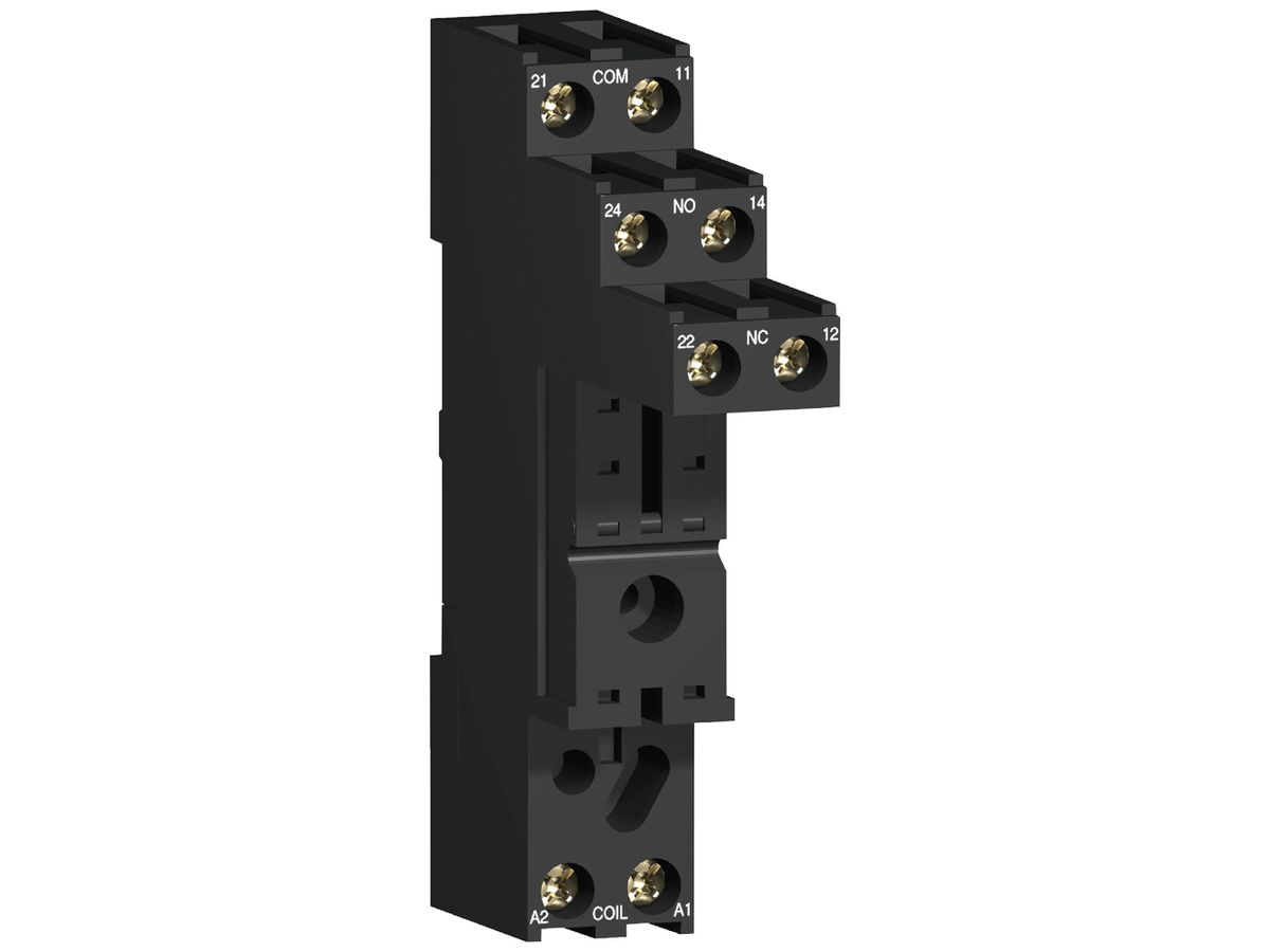 Relaissockel Zelio RSB Hutschiene TH35 Schraubanschluss 92.5mm 15.5×65mm