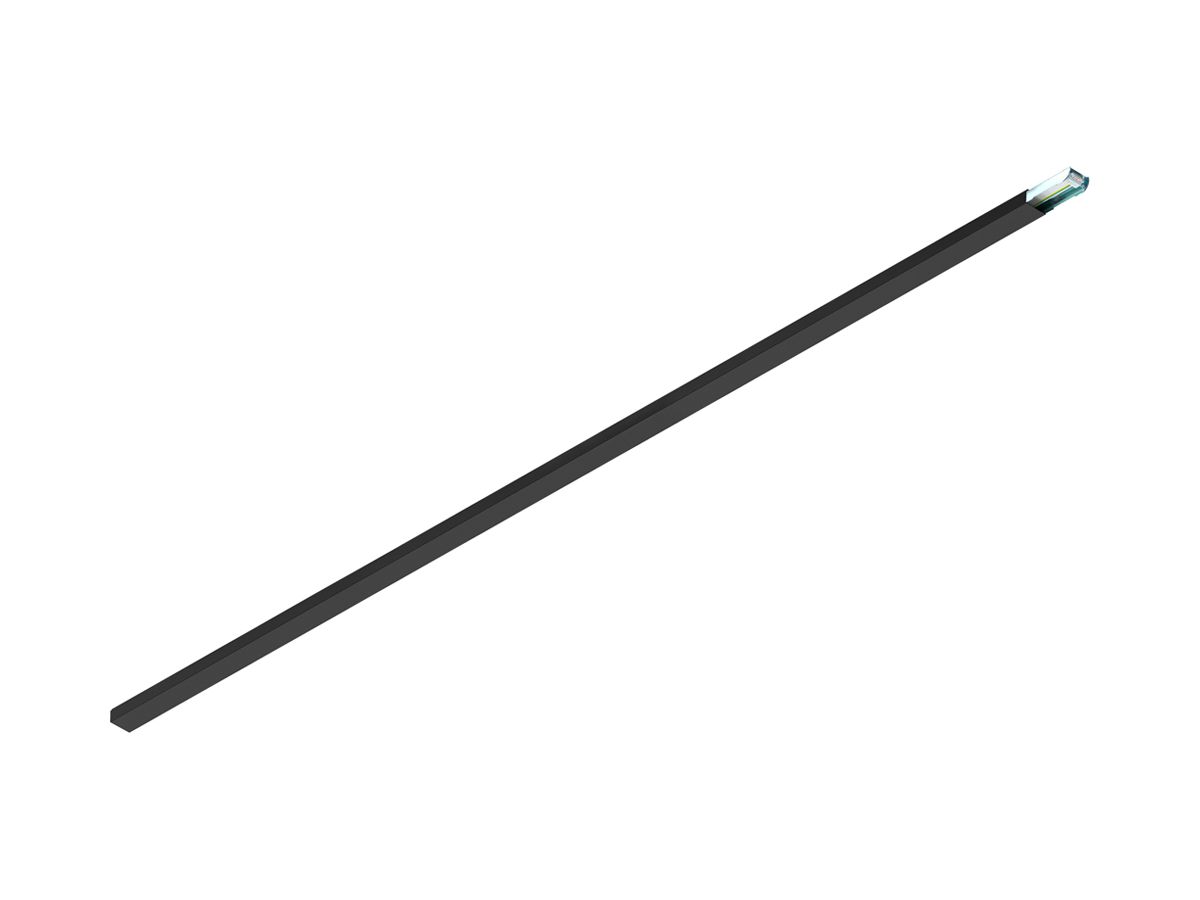 Tragschiene SLV EASYLIGHT BC Aluminium 7×2.5mm² 4500mm schwarz