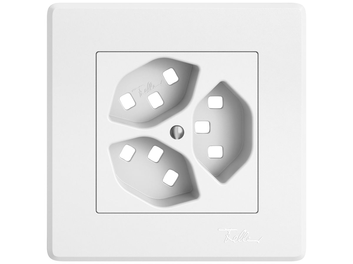 UP-Montageset EDIZIO.liv SNAPFIX® für 3×T23 ws