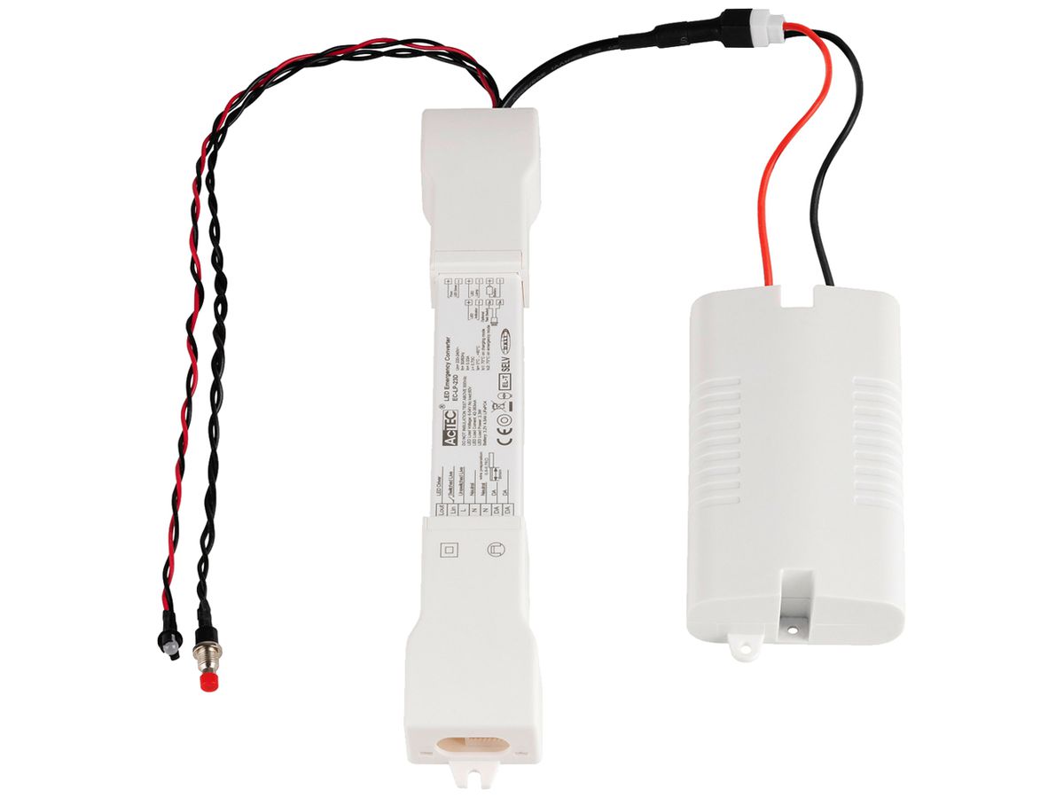 Notlicht-Set SLV DALI 200…240V 3h Prüftaste
