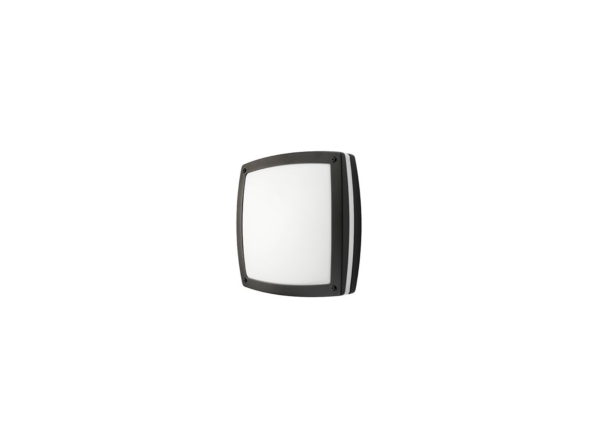 LED-Anbauleuchte SG Sidewalk 14W 1250lm 840 IP65 DIM dir./ind.300×300 schwarz