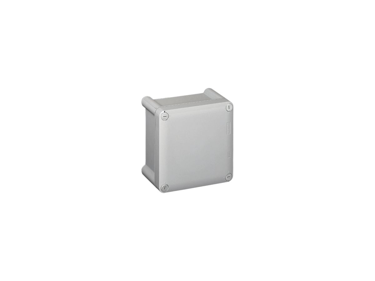 Abzweigdose Legrand IP55 130×130mm leer hellgrau