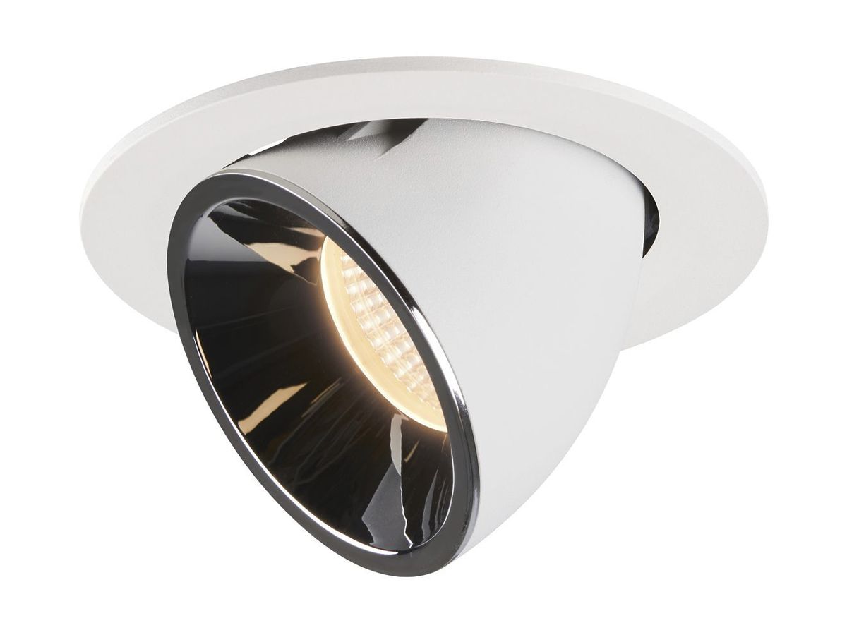 EB-LED-Downlight SLV NUMINOS GIMBLE L, 25.4W 700mA 2150lm 2700K 20° ws/chr