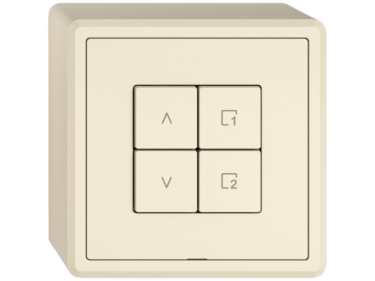 AP-Nebenstelle Storen EDIZIO.liv Wiser SNAPFIX® 1 Szene 4 Tasten WLAN cr