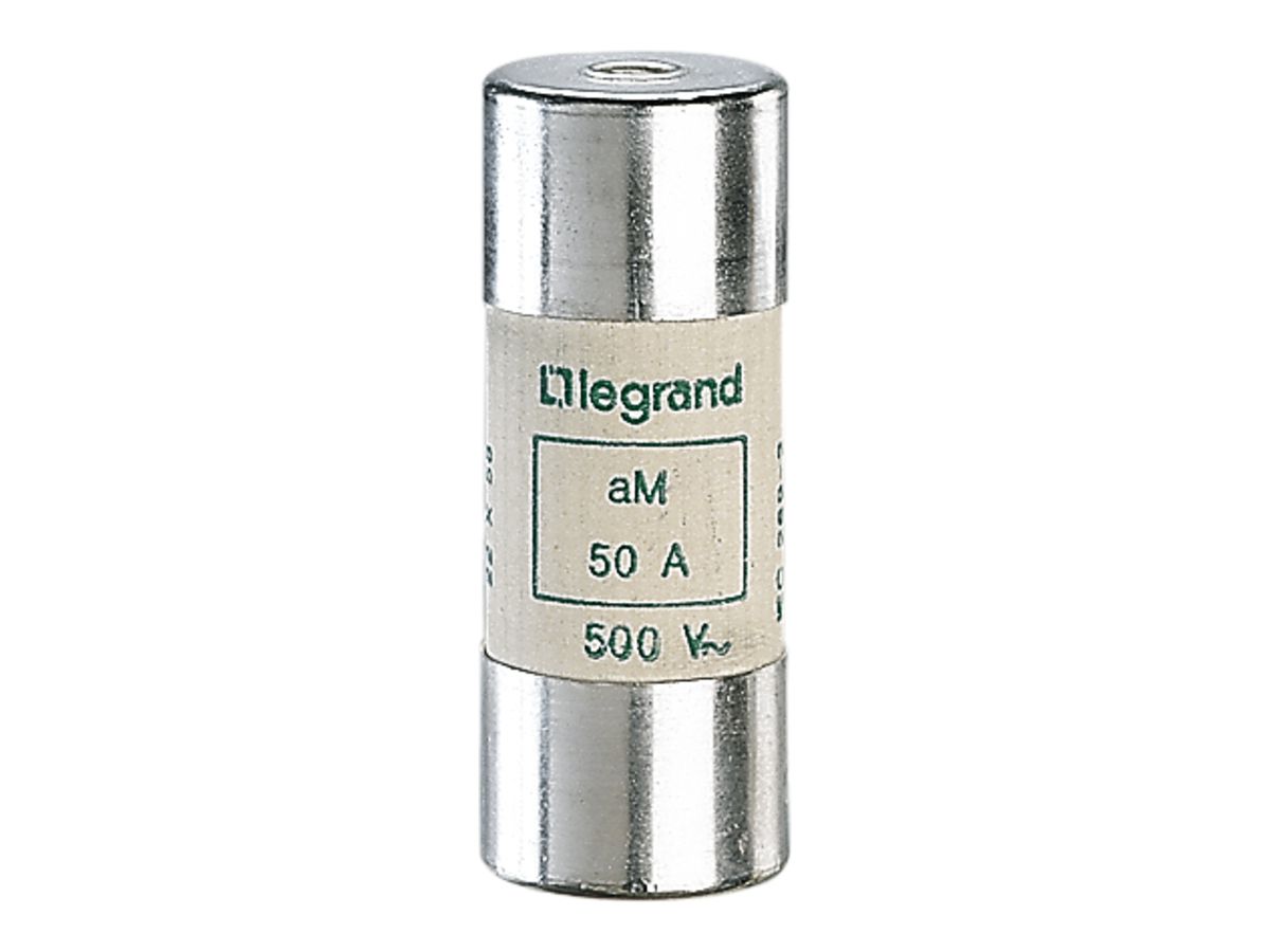 Apparatesicherung Legrand zylindrisch 22×58/40A AM