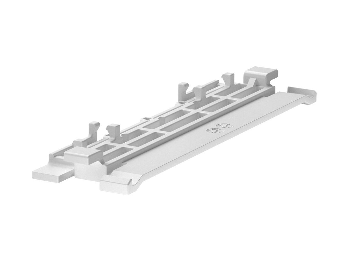 Halteklammer BET WDKH 136.2×10.5mm Kunststoff PC/ABS weiss