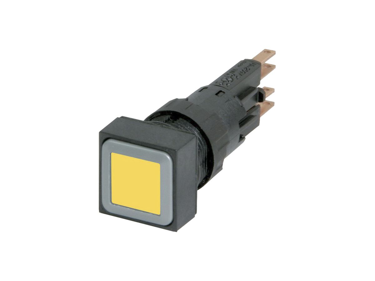 Leuchtdrucktastervorsatz Eaton Q25LT-GE/WB Ø16mm flach gelb