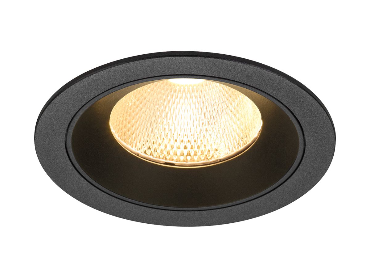 EB-LED-Deckenleuchte SLV NUMINOS L 17W 2500lm 3000K NB DALI DIM Ø130×85mm sz