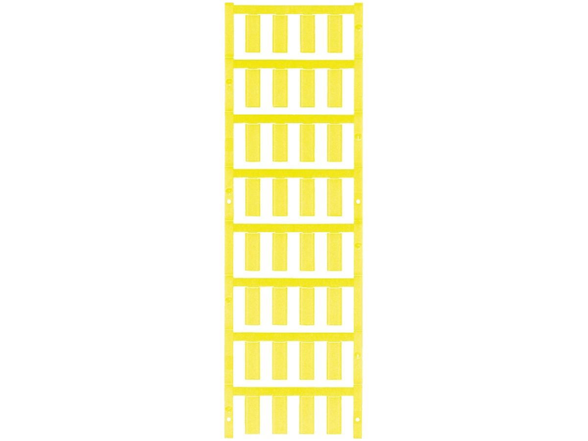Leitermarkierer Weidmüller MultiCard SF für Ø5.8…7.8mm 21×8.4mm PA66 gelb