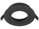 Einbaurahmen SLV NEW TRIA 95 Aluminium Ø110×26mm schwarz
