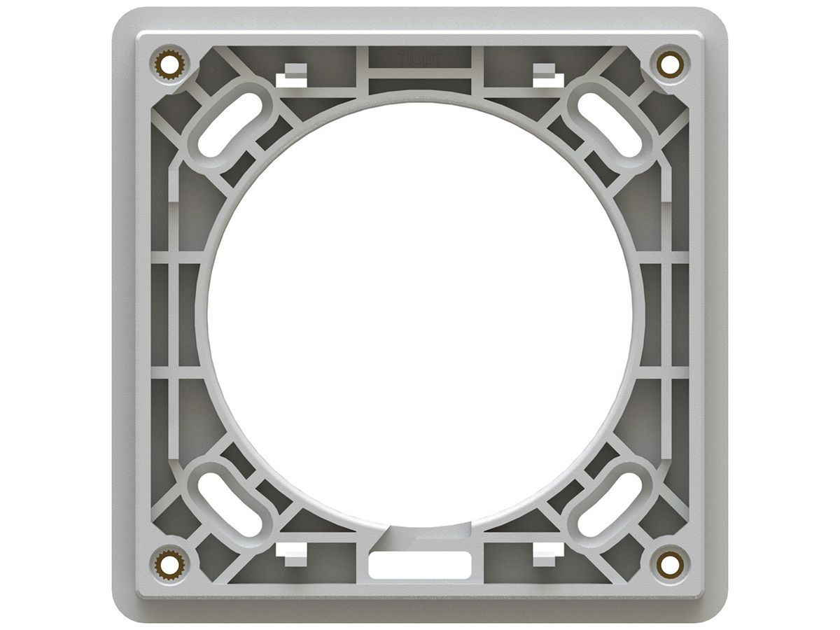 UP-Befestigungsrahmen MAX HAURI EXO Grösse 1×1 grau