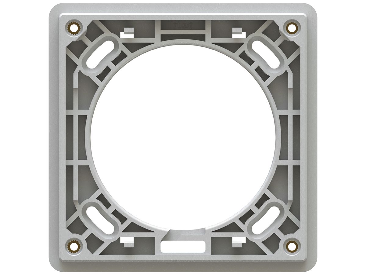 UP-Befestigungsrahmen Max Hauri EXO Grösse 1×1 grau