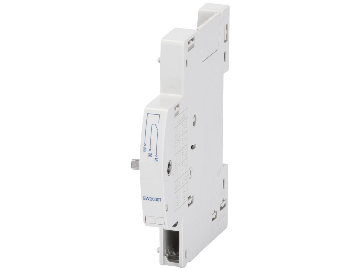 REG-Hilfskontaktblock Gewiss 90 AM 6A 230V 1CO 0.5TE