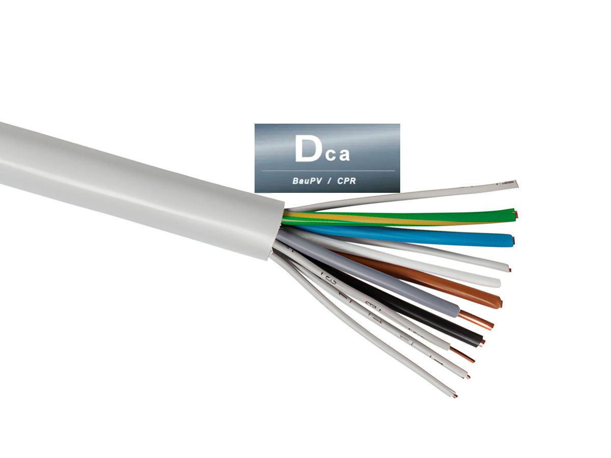 FE0 5x6mm2 3LNPE+5x1.5 Nr.0-4 Dca grau - Dca, s2 d2 a2