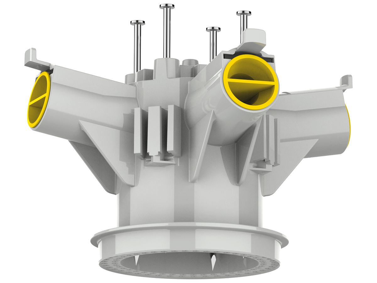 Lampendübel Morach-Technik Crallo-Star Beton 3 Rohr Ø65mm