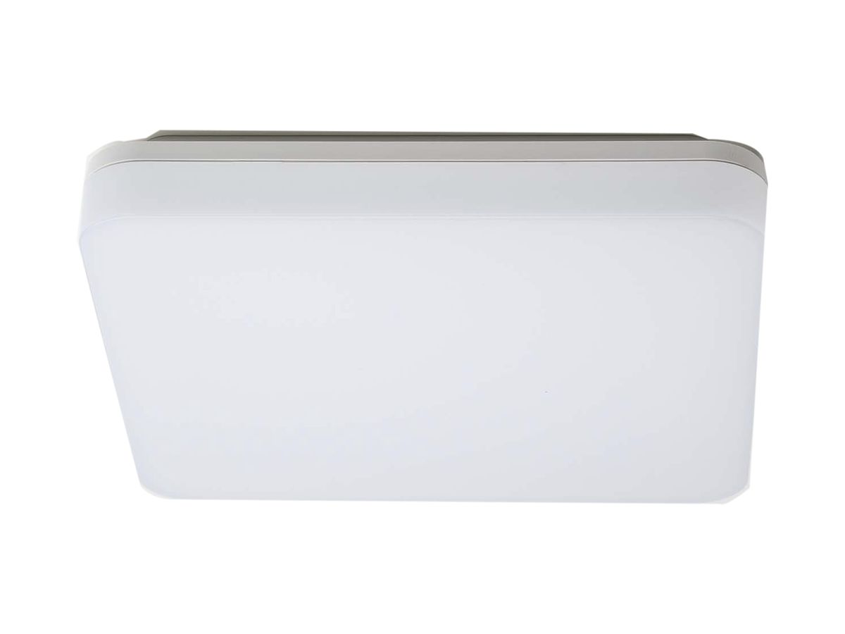LED-Decken-/Wandleuchte SLICE SQUARE 10/18/24W 3000/4000K 2800lm IP54 HF weiss