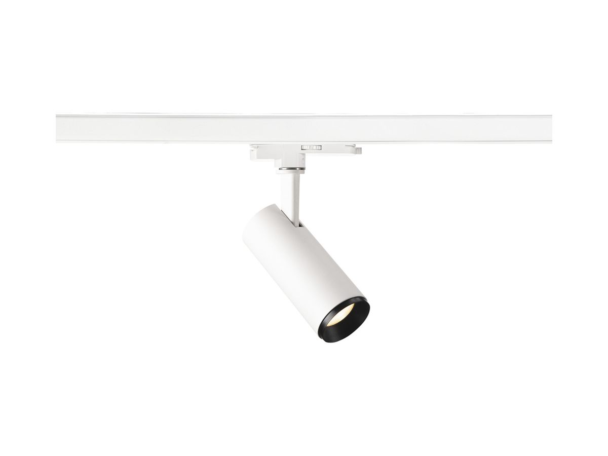 LED-Spot SLV 3~ NUMINOS S DALI 11W 1020lm 3000K 24° Ø65×162mm weiss