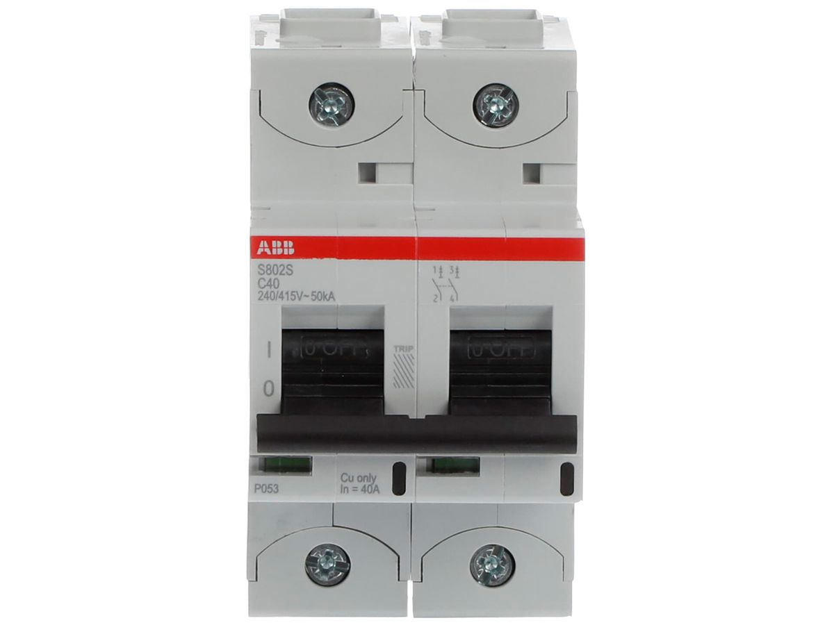 Leitungsschutzschalter ABB S802S-C 40A 50kA