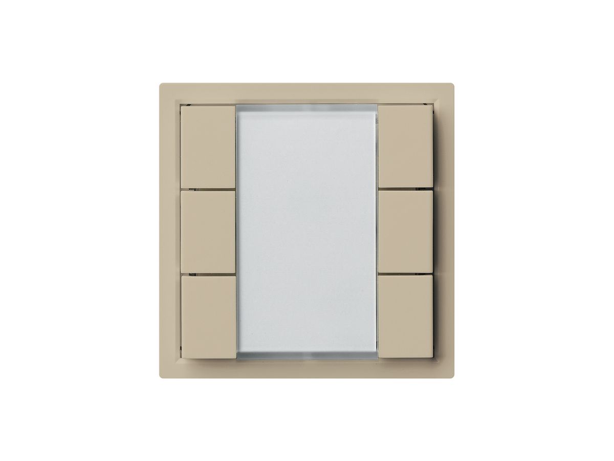 UP-Universaltaster 6×kallysto A ohne LED beige