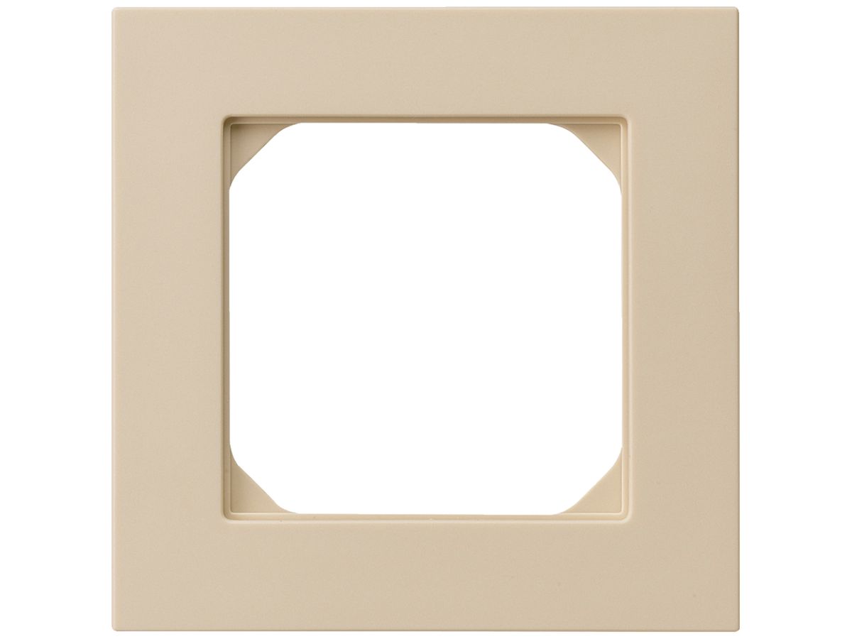 UP-Abdeckrahmen kallysto.pro 1×1 beige 94×94mm